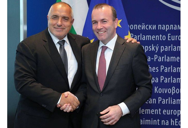 Бойко Борисов и Манфред Вебер Бойко Борисов и Манфред Вебер